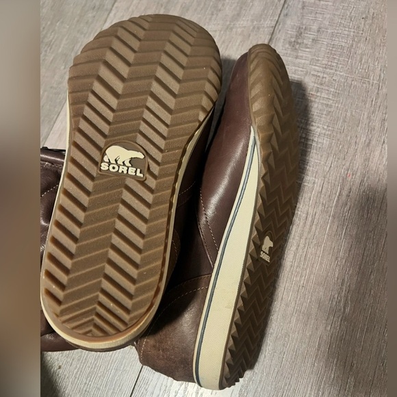 Sorel Firenzy Breve Leather Boots NEW Waterproof Size 7 - Picture 3 of 5